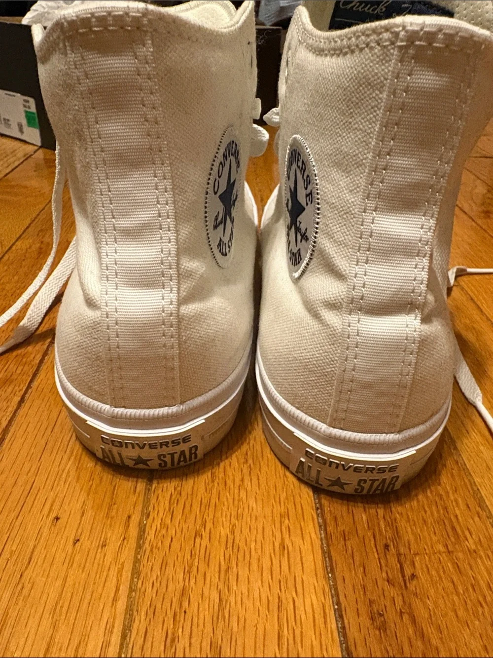 Converse White High Top Sneakers